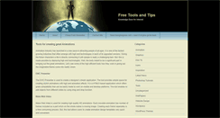 Desktop Screenshot of freetoolsntips.com